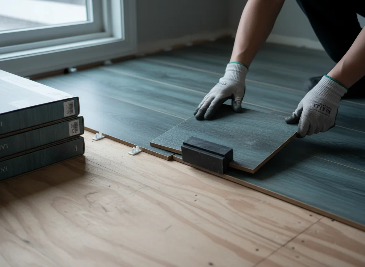 Luxury Vinyl Plank Installation company in Minden City, MI